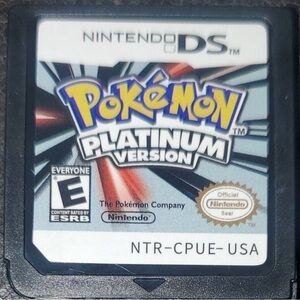 Nintendo DS Pokémon Platinum Game Cartridge